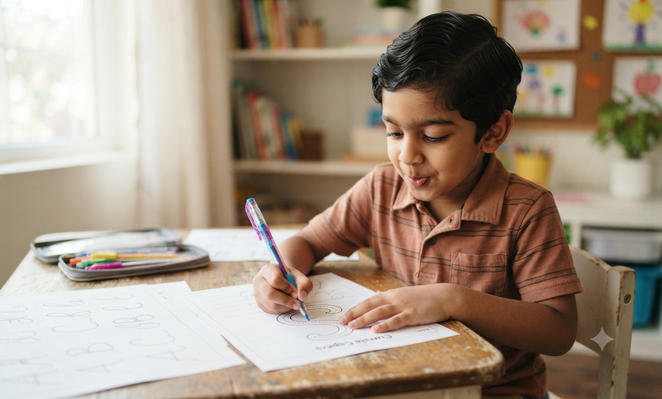 Trace the Cursive Capital Letters!