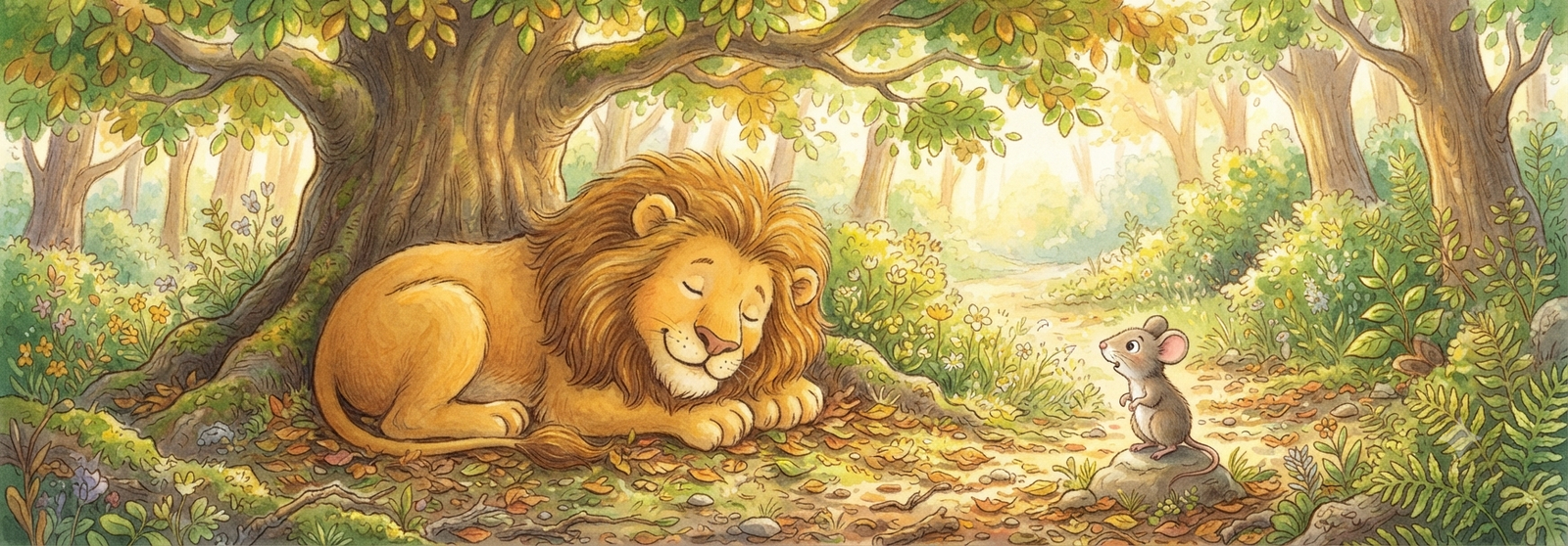 The Lion and the Mouse