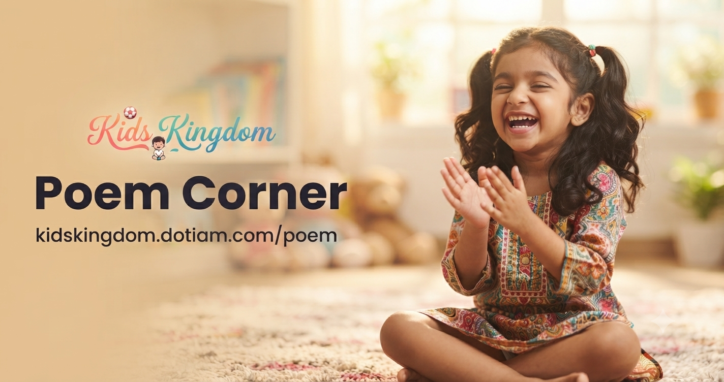 Free Nursery Rhymes & Poems for Kids | English & Hindi | Kids Kingdom